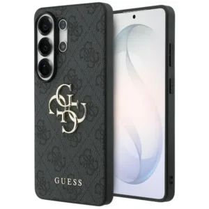 Калъф за Samsung Galaxy S26 Ultra &ndash; Guess Hardcase 4G Big Metal Logo (GUHCS26L4GMGGR)