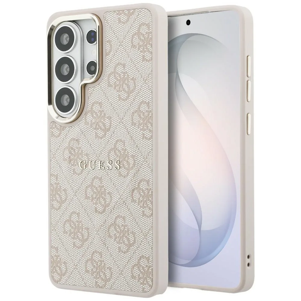 Калъф за Samsung Galaxy S26 Ultra – Guess 4G Embossed Ring MagSafe (GUHMS26LP4MSEGCP)