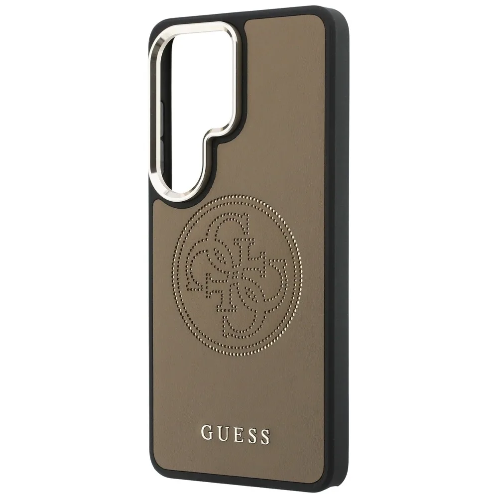 Калъф за Samsung Galaxy S26 Ultra – Guess Perforated Logo MagSafe (GUHMS26L5PG4SRGW) – Кафяв - Image 2