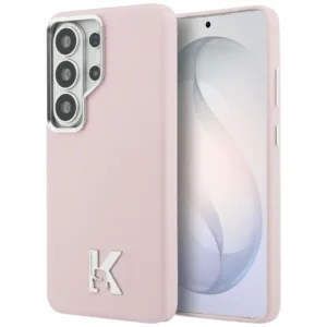 Калъф за Samsung Galaxy S26 Ultra – Karl Lagerfeld Leather MagSafe (KLHMS26L5PGFKHGP) розов