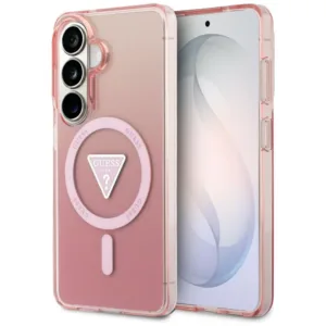 Калъф за Samsung Galaxy S26 – Guess IML Gradient Triangle (GUHMS26SHGTMLCGP) – Pink