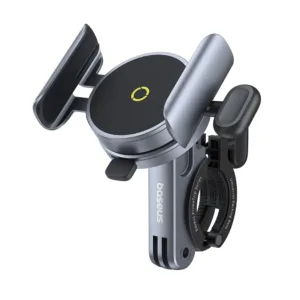 Поставка за телефон за велосипед &ndash; Baseus PrimeTrip Series (C4056969000121-00) &ndash; Космическо черно