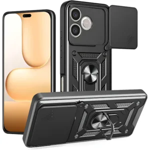 Калъф за Honor 600 Lite &ndash; Techsuit CamShield Series черен