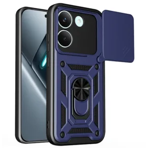 Противоударен калъф Techsuit CamShield Series за Xiaomi Poco X8 Pro &ndash; Сигурност и контрол за мощен смартфон син