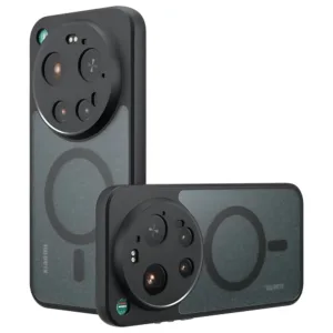 Xiaomi 17 Ultra &ndash; Techsuit PureFrost MagSafe &ndash; Премиум Матиран Черен, Магнитен и Удароустойчив