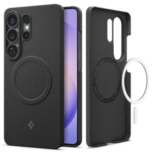 Калъф Spigen Air Skin Aramid MagFit (ACS11029) за Samsung Galaxy S26 Ultra &ndash; Black &ndash; ултратънка премиум защита