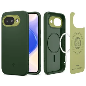 Калъф Spigen Caseology Nano Pop MagSafe (ACS11288) за Google Pixel 10a &ndash; Avo Green &ndash; стилен дизайн и магнитна функционалност
