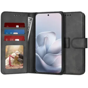 Калъф Techsuit Diary Book за Motorola Edge 70 Fusion &ndash; Black &ndash; елегантна защита и практичност в едно