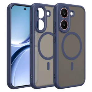 Калъф Techsuit HaloFrost II MagSafe за Xiaomi Poco X8 Pro &ndash; Navy Blue &ndash; удароустойчива защита и стилен дизайн