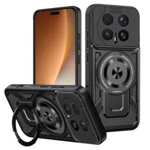 Калъф за Honor Magic8 Pro &ndash; Techsuit RuggedCam кейс с екстремна защита и MagSafe черен