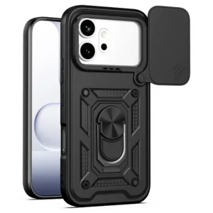 Противоударен калъф Techsuit CamShield Series за Honor 600 / Honor 600 Pro &ndash; Флагманска защита без компромис черен