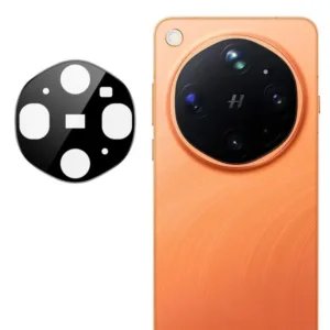 Стъклен протектор за камера Techsuit Full Camera Glass за Oppo Find X9 Ultra &ndash; Черен &ndash; премиум защита за обективите