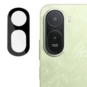 Стъклен протектор за камера Techsuit Full Camera Glass за Xiaomi Redmi A7 Pro 4G &ndash; Черен &ndash; надеждна защита за обективите