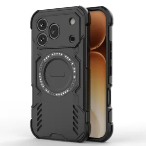 Калъф Techsuit ArmorMag за Honor 600 Pro &ndash; удароустойчив кейс с MagSafe защита черен