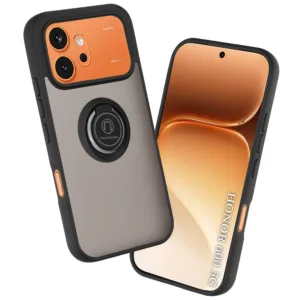 Калъф Techsuit Glinth за Honor 600 / Honor 600 Pro &ndash; кейс с въртящ се пръстен и магнитна стойка