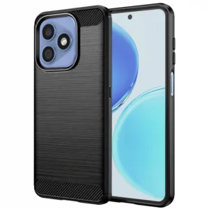 Калъф за Honor X8d &ndash; Techsuit Carbon Silicone &ndash; надеждна защита и модерен карбонов дизайн