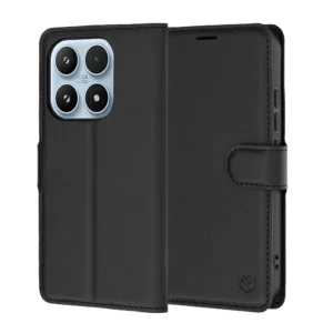 Калъф Techsuit Leather Folio за Xiaomi 17 &ndash; Черен