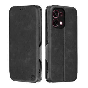 Калъф Techsuit Safe Wallet Plus за Oppo A6 Pro 4G черен