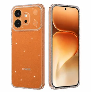 Калъф за Honor 600 / Honor 600 Pro &ndash; удароустойчив блестящ силиконов кейс &ndash; стил и сигурна защита