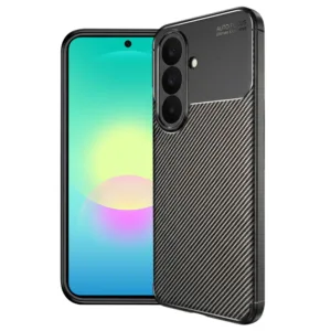 Калъф за Samsung Galaxy A27 5G &ndash; Techsuit Carbon Silicone &ndash; здрава защита и модерен карбонов стил