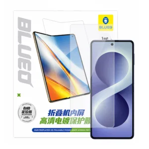 Стъклен протектор за Samsung Galaxy Z Flip8 &ndash; Techsuit 111D Full Cover / Full Glue Glass &ndash; пълно залепване за надеждна защита