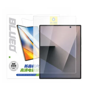 Стъклен протектор за Samsung Galaxy Z Fold7 / Z Fold8 Ultra &ndash; Techsuit 111D Full Cover / Full Glue Glass &ndash; пълно залепване за максимална защита