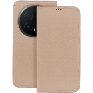 Калъф тефтер Smart Magnet за Honor Magic 8 Pro &ndash; златист