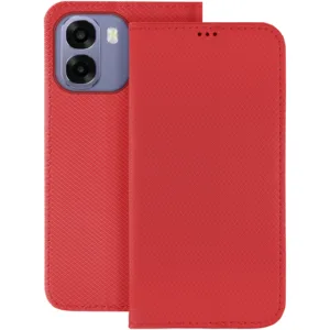 Калъф тефтер Smart Magnet за Oppo A6X &ndash; червен