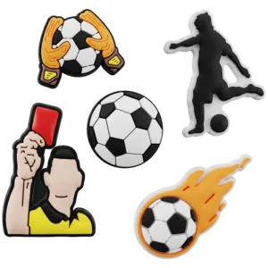 Комплект 3D стикери Football – 5 броя, футболни мотиви