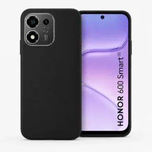 Матов TPU калъф за Honor 600 Smart &ndash; черен