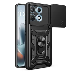 Противоударен калъф Techsuit CamShield Series за Motorola Edge 70 Max &ndash; Максимална защита и практичност черен