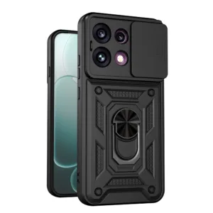 Противоударен калъф Techsuit CamShield Series за Oppo Reno16 F / Reno16 FS &ndash; Надеждна защита и практичност черен