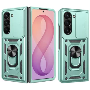 Противоударен калъф Techsuit CamShield Series за Samsung Galaxy Z Fold8 Ultra &ndash; Максимална защита за сгъваем флагман зелен