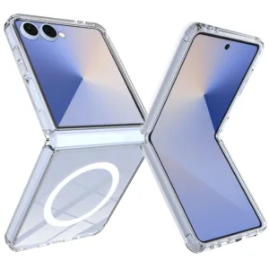 Прозрачен силиконов калъф за Samsung Galaxy Z Flip8 &ndash; надеждна защита за сгъваемия ти смартфон