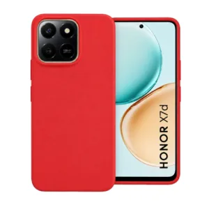 Силиконов калъф за Honor 400 Smart / Honor X7d &ndash; червен