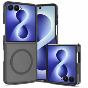 Калъф за Samsung Galaxy Z Flip8 Techsuit PureFrost MagSafe &ndash; черен