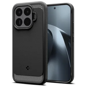 Калъф за Xiaomi 17T Pro Spigen Rugged Armor (ACS11869) &ndash; черен