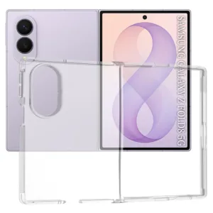 Прозрачен калъф за Samsung Galaxy Z Fold8 Techsuit Clear Silicone