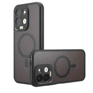 Калъф за Xiaomi Redmi 17 4G / Redmi 17 5G Techsuit PureFrost MagSafe &ndash; черен