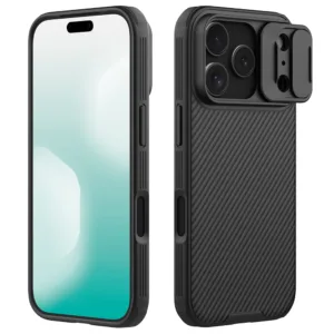 Калъф за iPhone 18 Pro / iPhone 17 Pro Nillkin CamShield Pro Magnetic, черен