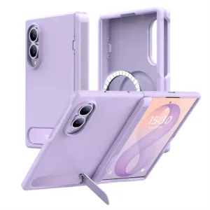 Калъф Torras Ostand L1 Guardian за Samsung Galaxy Z Fold8 &ndash; светлолилав