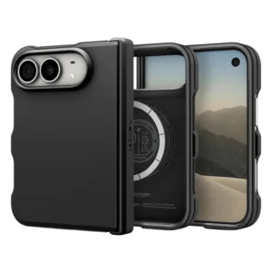 Калъф за iPhone Duo Spigen Tough Armor Pro MagSafe черен