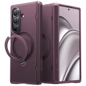 Калъф за Samsung Galaxy Z Fold8 Ultra Torras Ostand Q3 Spin Series &ndash; Лилав