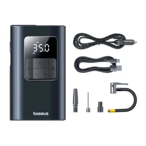 Преносим автомобилен компресор Baseus PrimeTrip VA1 6000 mAh, черен