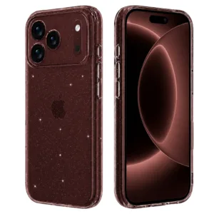 Прозрачен калъф за iPhone 18 Pro Max / 17 Pro Max Techsuit SparkleSkin