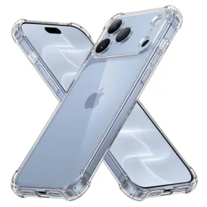 Прозрачен калъф за iPhone 18 Pro / iPhone 17 Pro Techsuit Shockproof Clear Silicone