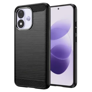 Калъф за Xiaomi Redmi Note 17 – Techsuit Carbon Silicone – сигурна защита в модерен стил