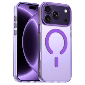 Калъф за iPhone 18 Pro / iPhone 17 Pro Techsuit CandyCase MagSafe &ndash; Лилав