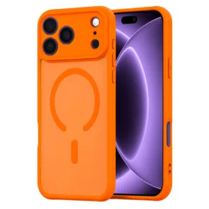 Калъф за iPhone 18 Pro / iPhone 17 Pro Techsuit HaloFrost II MagSafe &ndash; Оранжев