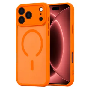 Калъф за iPhone 18 Pro Max и iPhone 17 Pro Max Techsuit HaloFrost II MagSafe &ndash; Оранжев